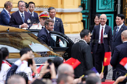 French President Macron visits Vietnam