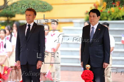 French President Emmanuel Macron visits Vietnam