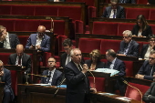 French government faces questions session at the National Assembly