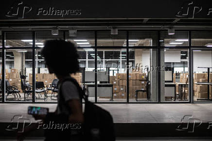 Sala no campus Quitaúna da Unifesp, em Osasco, na Grande SP