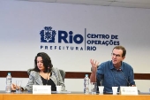 Coletiva de imprensa para apresentação fases da nova licitação do sistema de ônibus
