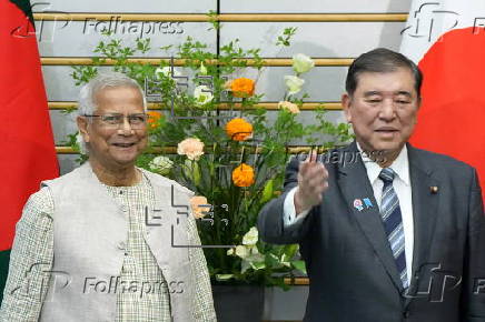 Chief adviser of Bangladesh's interim government Muhammad Yunus visits Japan