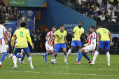 2026 World Cup South American Qualifiers Match Between Brazil and Paraguay