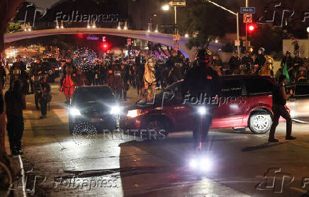 Protests against federal immigration sweeps continue, in Los Angeles