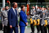 Denmark's Prime Minister Frederiksen visits Germany