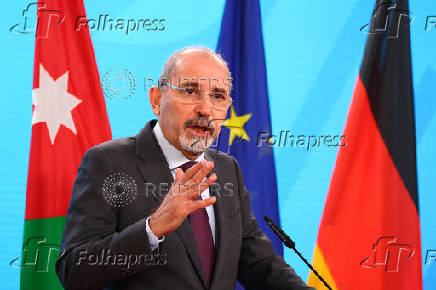 Germany's Foreign Minister Wadephul meets Jordan's Foreign Minister Safadi, in Berlin