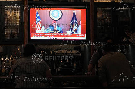 Address to the nation by U.S. President Donald Trump