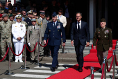 U.S. Air Force General Grynkewich takes over as NATO's new Supreme Allied Commander Europe, in Casteau