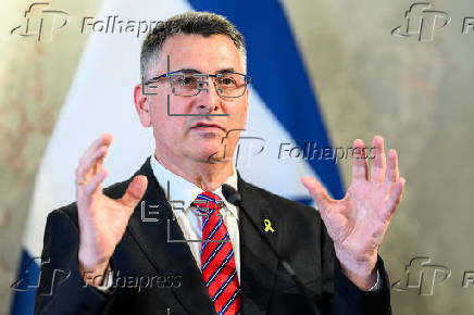 Israeli Foreign Minister Gideon Sa'ar and German Foreign Minister Johann Wadephul visit Vienna