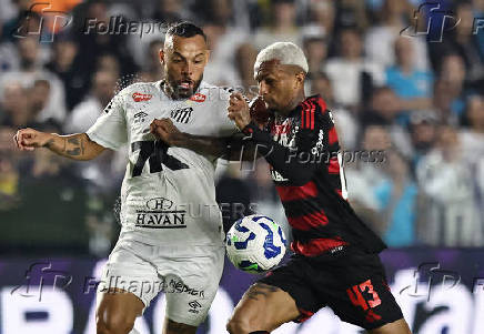 Brasileiro Championship - Santos v Flamengo