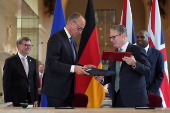 German Chancellor Merz visits London