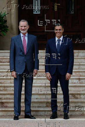 El presidente del Gobierno, Pedro Sánchez, se reúne con el rey Felipe VI