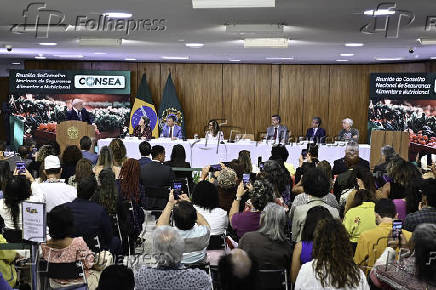 Presidente Lula Reunião CONSEA