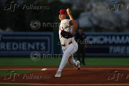 MLB: Cincinnati Reds at Los Angeles Angels