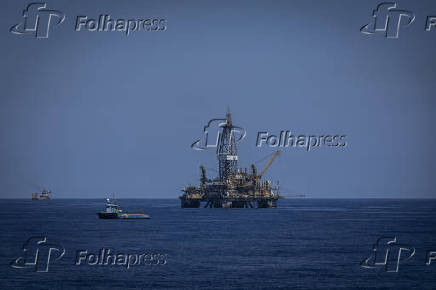 Plataforma da Petrobras no Espírito Santo