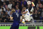 UEFA Europa League quarter-finals - Olympique Lyon vs Manchester United