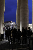 Pope Francis lies in state in St. Peter's Basilica at the Vatican