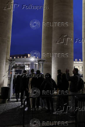 Pope Francis lies in state in St. Peter's Basilica at the Vatican