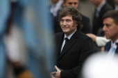 Argentina's President Milei attends the traditional Te Deum to mark the anniversary of the May Revolution, in Buenos Aires