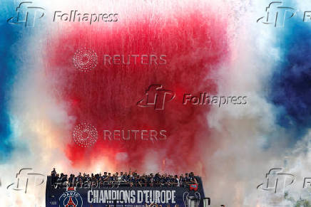Champions League - Paris St Germain Victory Parade