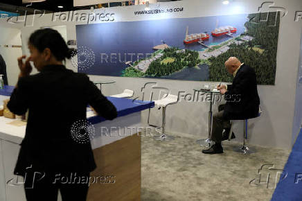 FILE PHOTO: LNG 2023 energy trade show in Vancouver