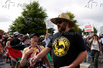 People participate in the