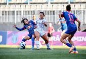 SANTANA DE PARNAIBA, SP, 18.06.2025-BRASILEIRO FEMININO-RB BRAGANTINO (SP) X INSTITUTO 3B (AM)