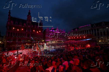 Procession of Ommegang in Brussels