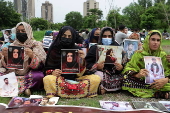 Baloch activists protest demanding release of jailed leader in Islamabad