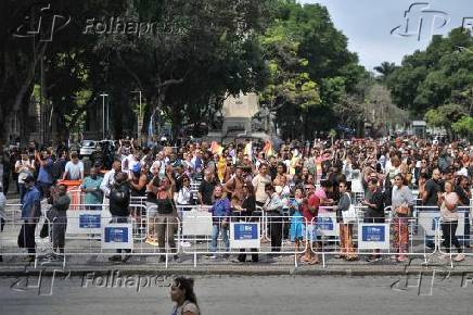 Velório da cantora Preta Gil no Theatro Municipal do Rio de Janeiro