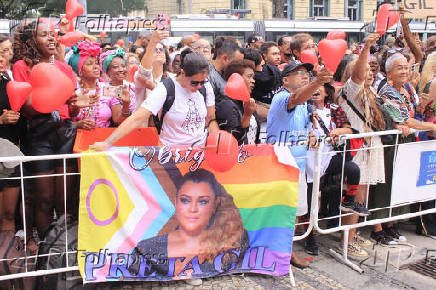 Velório da Preta Gil no Theatro Municipal