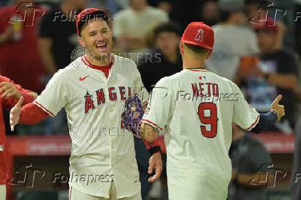 MLB: Texas Rangers at Los Angeles Angels