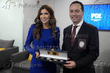 U.S. Homeland Security Secretary Kristi Noem visits Chile