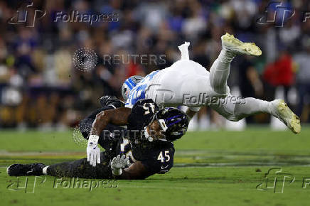 NFL: Detroit Lions at Baltimore Ravens