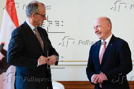 German Chancellor Merz meets Governing Mayor of Berlin Kai Wegner