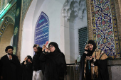 Death anniversary of Imam Ali and Laylat al-Qadr during the holy month of Ramadan, at the shrine of Abdol-Azim in Tehran