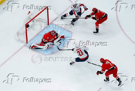 NHL: Washington Capitals at Carolina Hurricanes