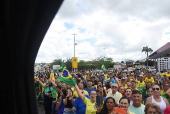 O ex- presidente jair messias bolsonaro, continua internado no hospital rio grande em natal.