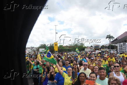 O ex- presidente jair messias bolsonaro, continua internado no hospital rio grande em natal.