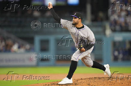 MLB: Colorado Rockies at Los Angeles Dodgers