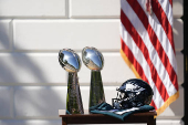NFL: Philadelphia Eagles White House Visit