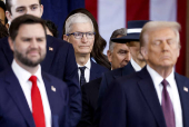 Inauguration ceremony for Trump's second presidential term