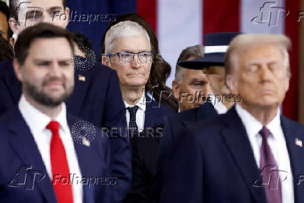 Inauguration ceremony for Trump's second presidential term