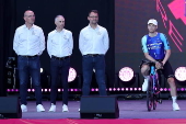 Giro d'Italia cycling tour - Teams Presentation