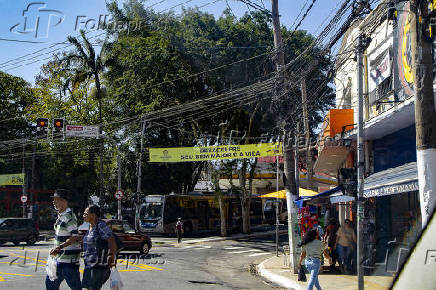 Campanha Maio Amarelo na zona norte de São Paulo