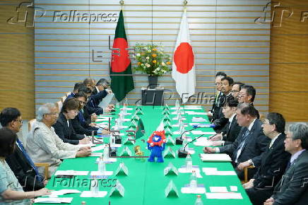 Chief adviser of Bangladesh's interim government Muhammad Yunus visits Japan