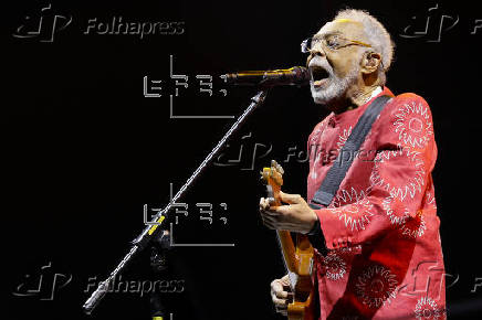 Gilberto Gil se presenta en Rio de Janeiro