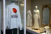 'Princess Diana's Style & A Royal Collection' is displayed, at a public exhibition in The Museum of Style Icons, in Newbridge