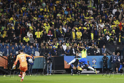 Partida das eliminatórias sul-americanas da copa do mundo de 2026 entre brasil x paraguai
