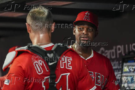 MLB: Los Angeles Angels at Atlanta Braves